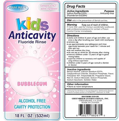 Kids Anticavity Fluoride Rinse (Kids Anticavity Fluoride Rinse)